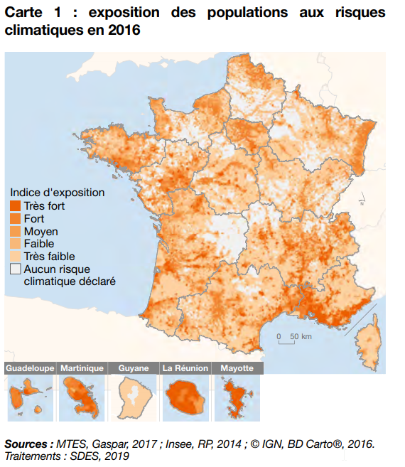 Risques climatiques en France